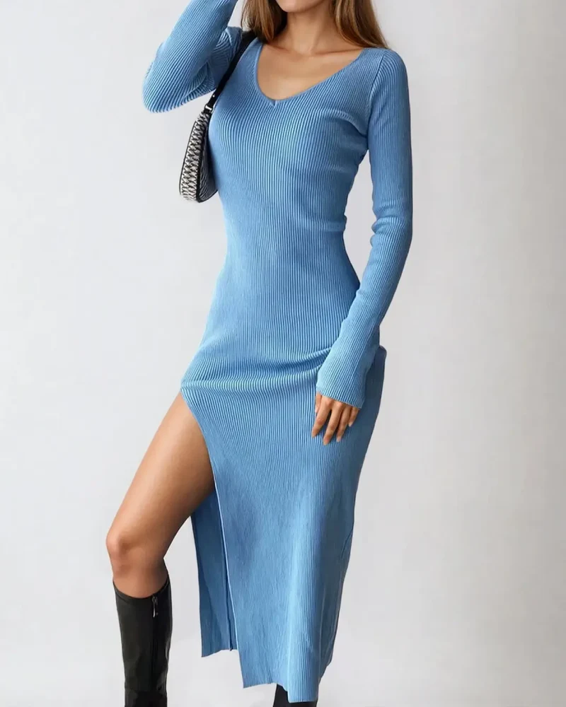Robe Pull Longue - Céline