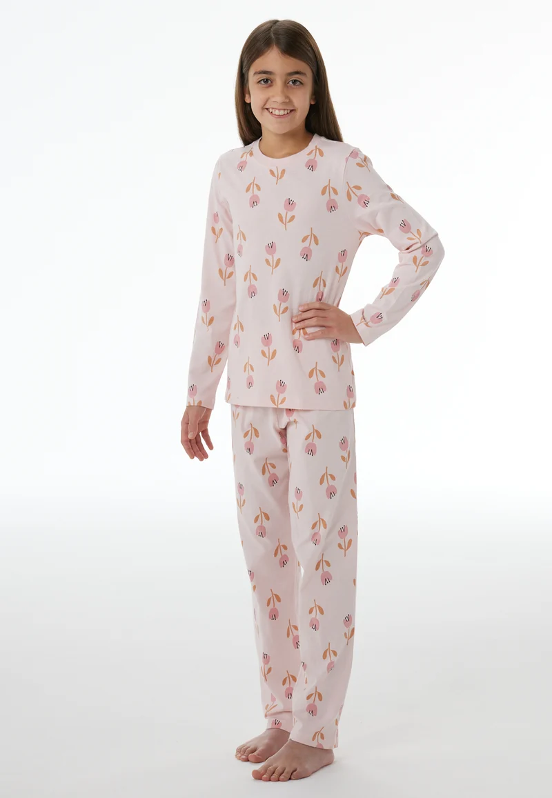 Schlafanzug Rosa gemustert - Nightwear