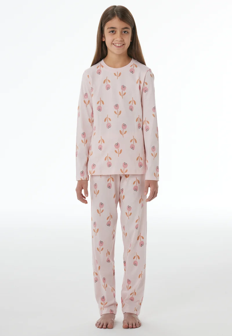 Schlafanzug Rosa gemustert - Nightwear