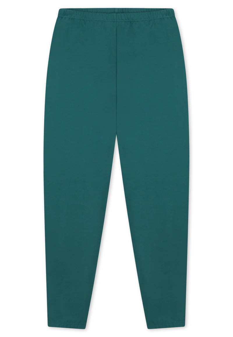 Schlafanzug mit Bündchen Petrol - Nightwear