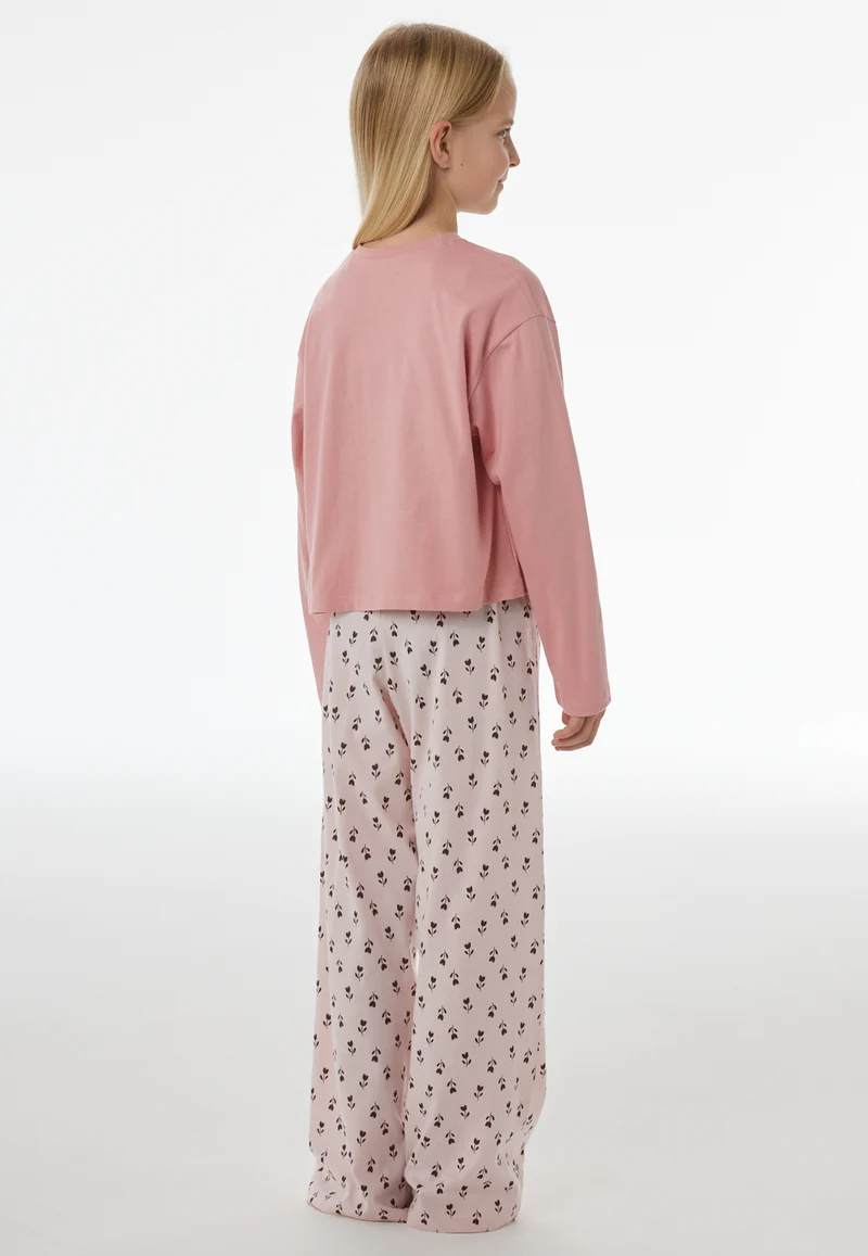 Schlafanzug Rosa gemustert - Nightwear