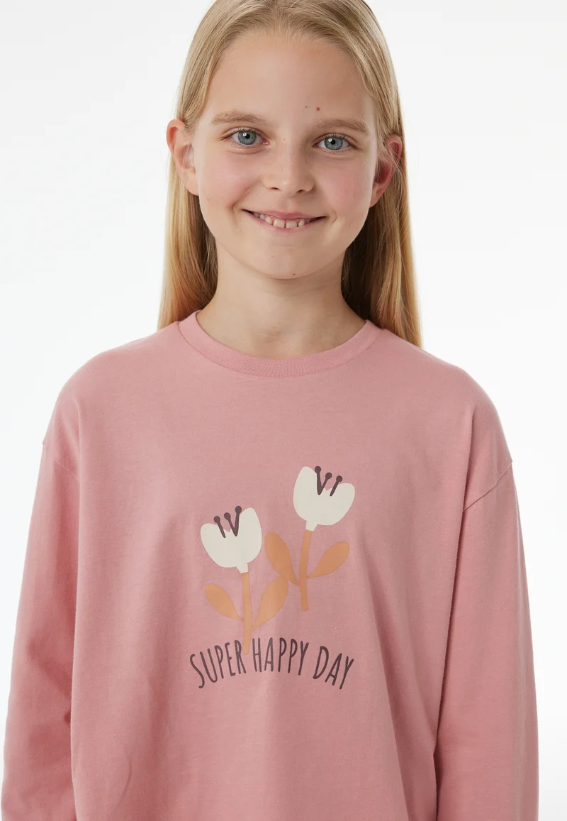 Schlafanzug Rosa gemustert - Nightwear