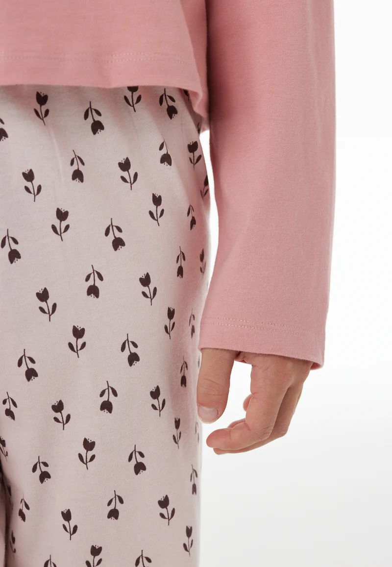 Schlafanzug Rosa gemustert - Nightwear