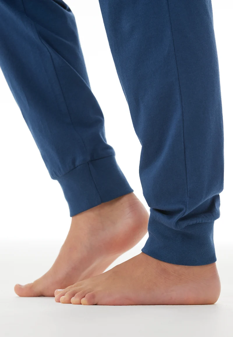 Schlafanzug mit Bündchen Bunt gestreift - Nightwear