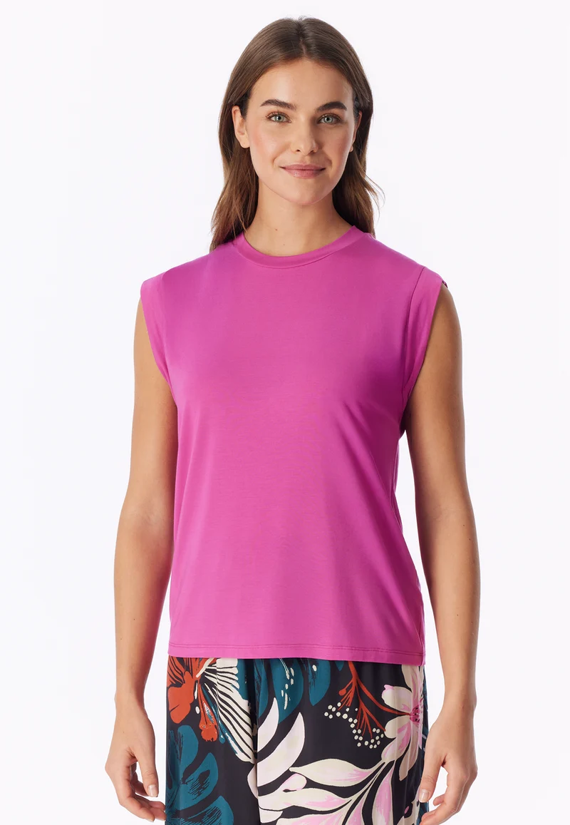 Shirt ärmellos Pink - Mix+Relax