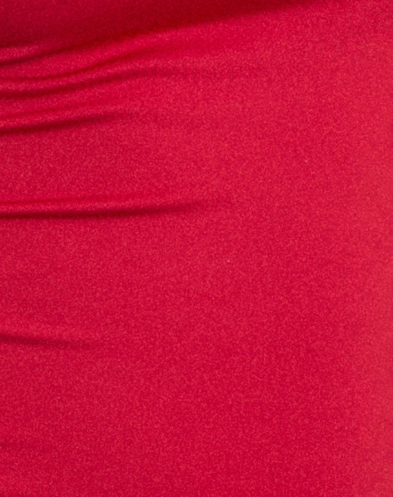 Jasila Vest Top in Red