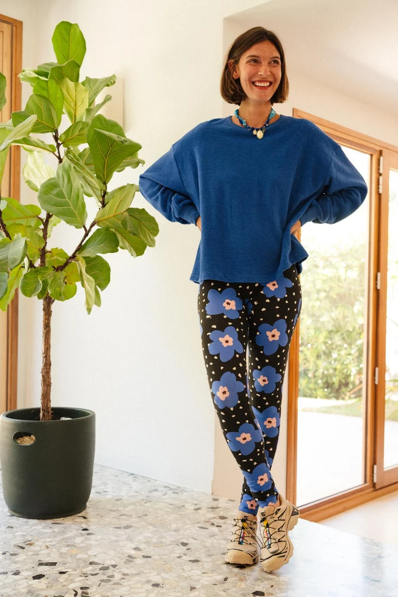 Sweat Cocoon Coton BIO - Bleu Klein