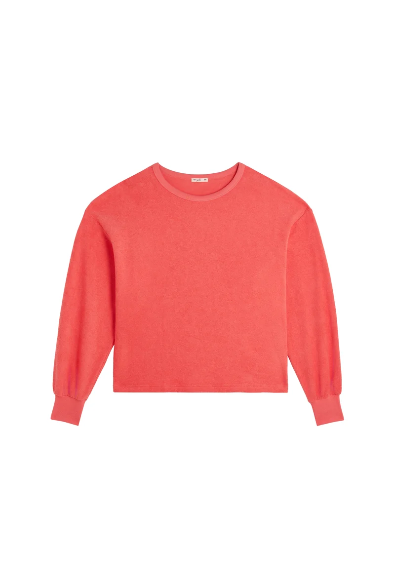 Sweat Cocoon Coton BIO - Rose