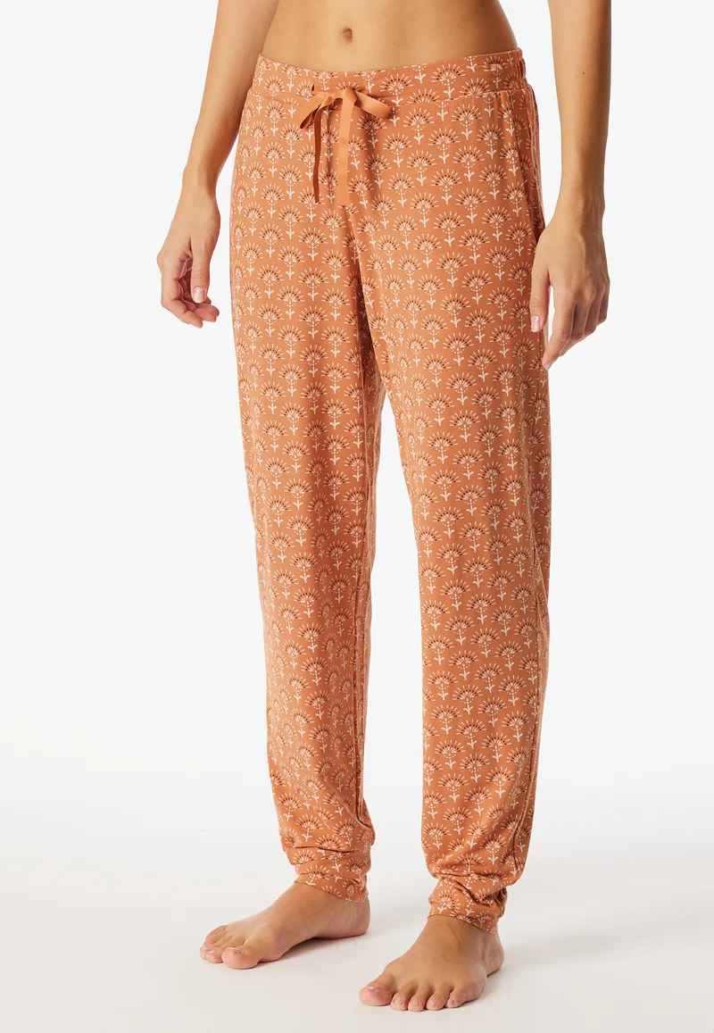 Hose Orange gemustert - Mix+Relax