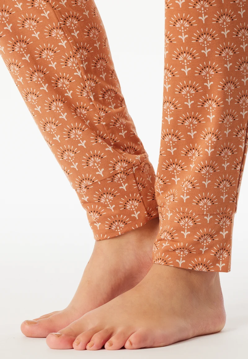Hose Orange gemustert - Mix+Relax