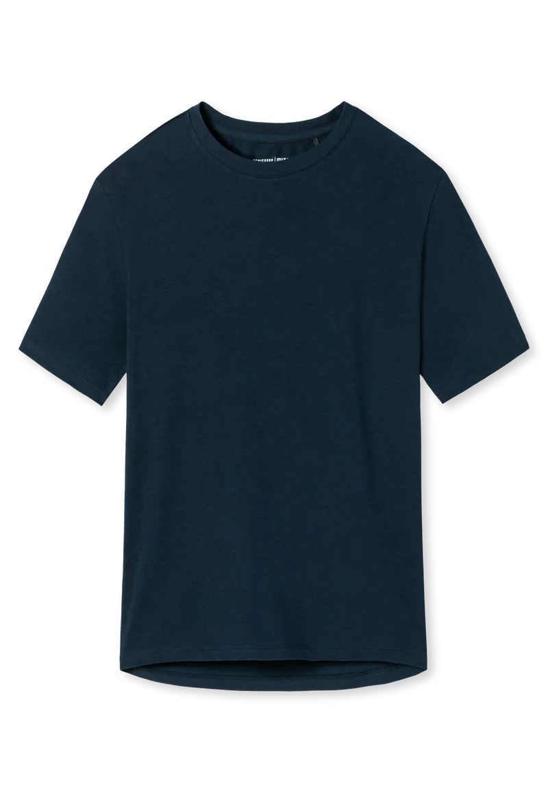 T-Shirt Dunkelblau - Mix+Relax