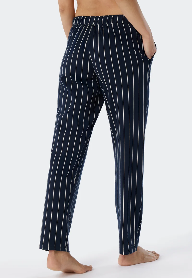 Hose Dunkelblau/Weiss gestreift - Mix+Relax