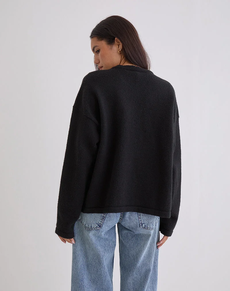 Cardigan Maureen en noir