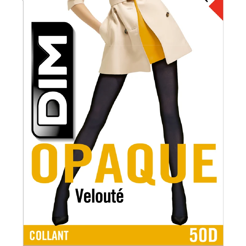 Collant opaque velouté rouge intense 50D Style
