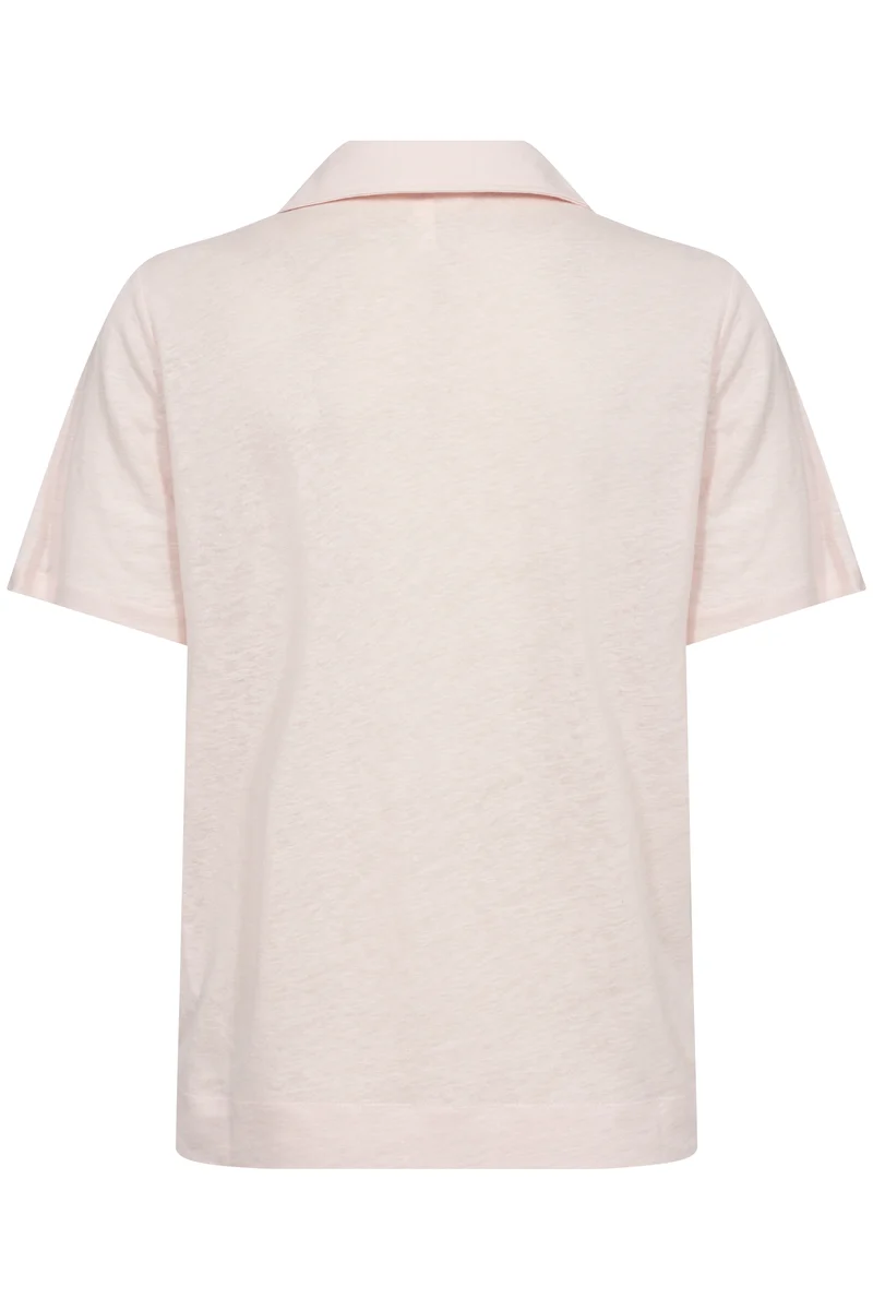 T-shirt avec col polo ouvert Naba