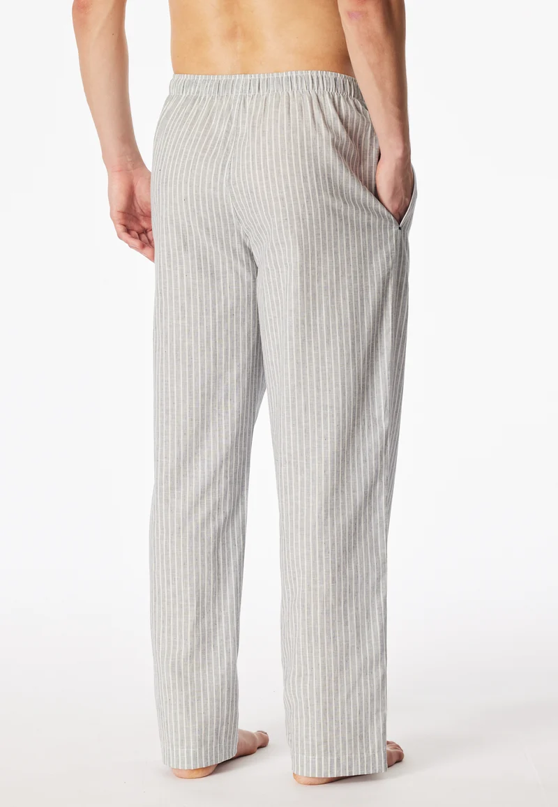 Hose Grau/Weiss gestreift - Mix+Relax