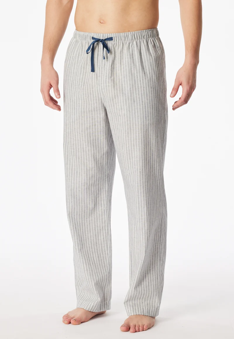 Hose Grau/Weiss gestreift - Mix+Relax