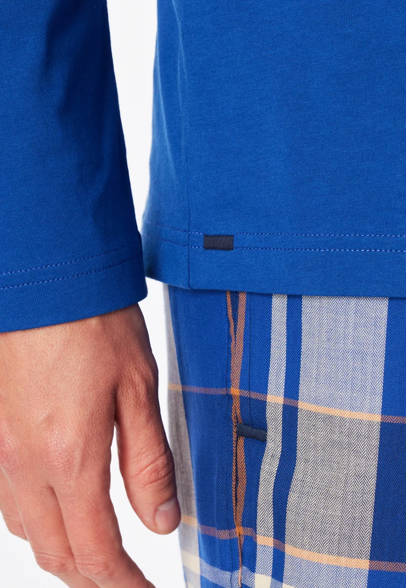 Shirt Blau - Mix+Relax