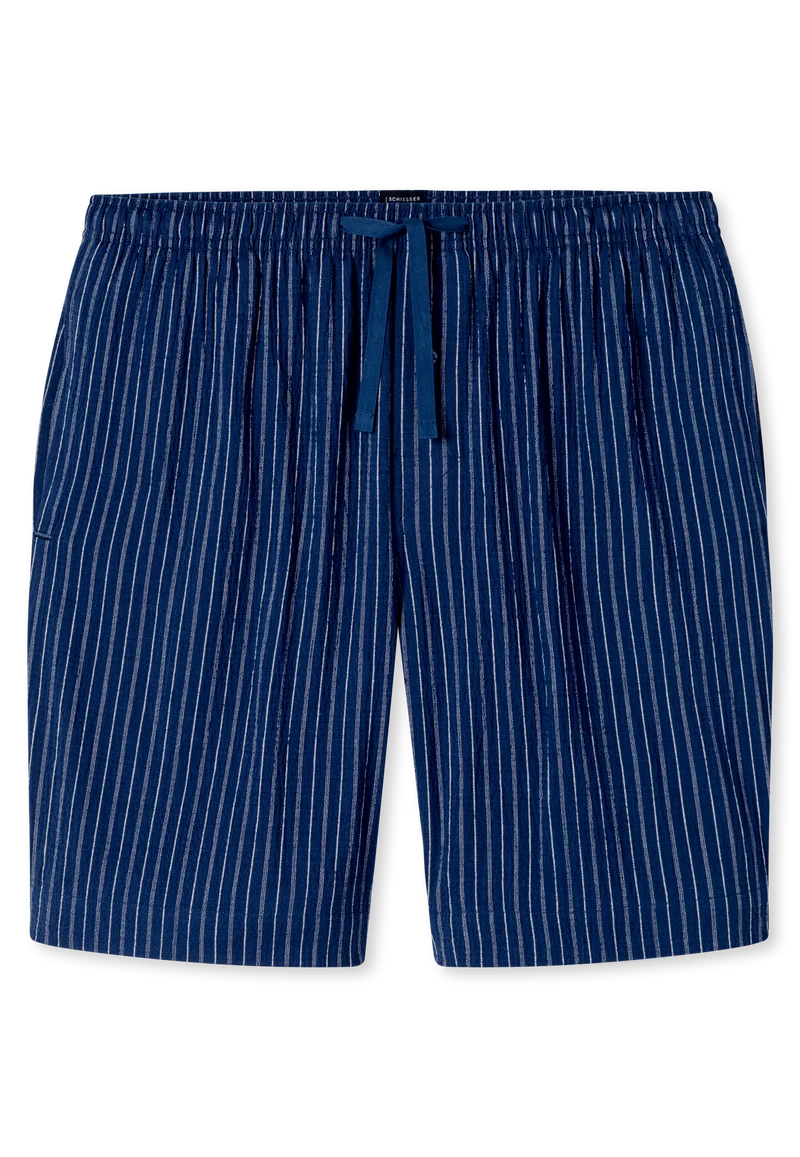 Hose kurz Blau/Weiss gestreift - Mix+Relax