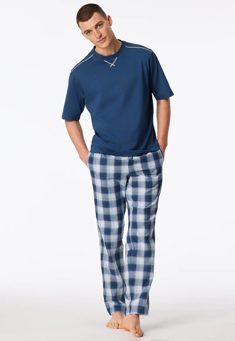T-Shirt Blau - Mix+Relax