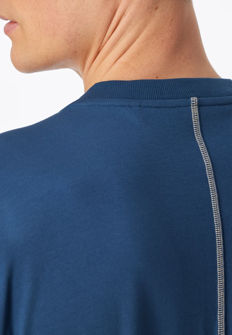 T-Shirt Blau - Mix+Relax