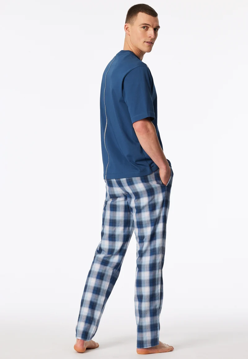 T-Shirt Blau - Mix+Relax