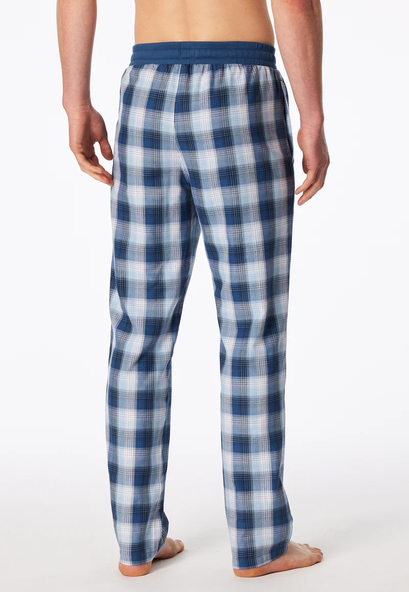 Hose Blau/Weiss kariert - Mix+Relax
