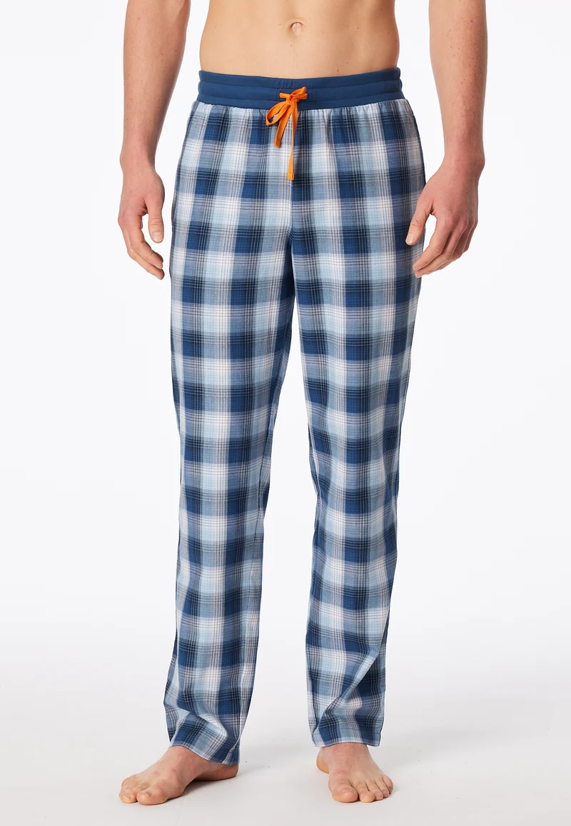 Hose Blau/Weiss kariert - Mix+Relax