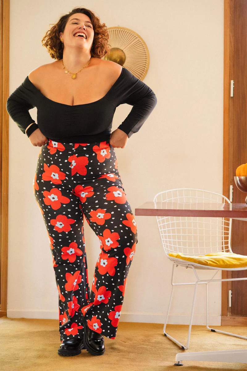 Body Épaules Dénudées Coton BIO - Pirate Black