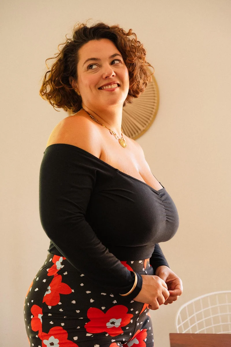 Body Épaules Dénudées Coton BIO - Pirate Black