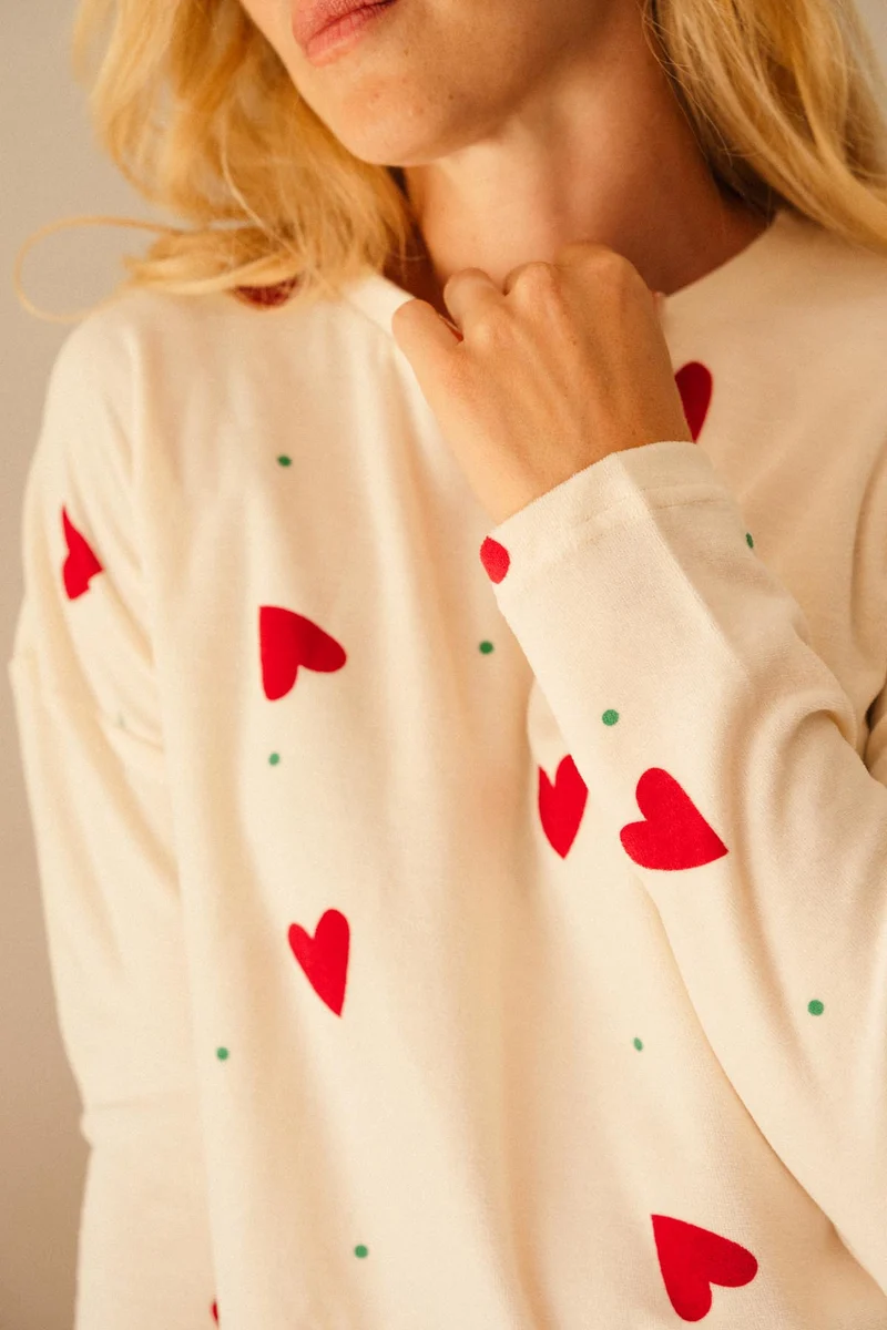 Pyjama Doudou Coton BIO - Petit Coeur