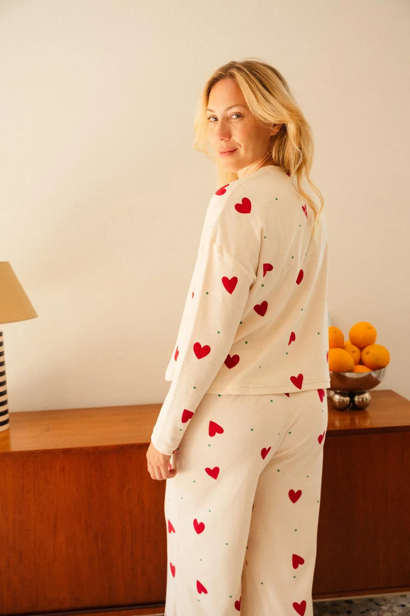 Pyjama Doudou Coton BIO - Petit Coeur