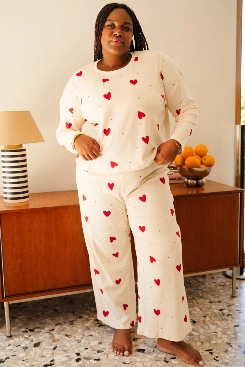 Pyjama Doudou Coton BIO - Petit Coeur