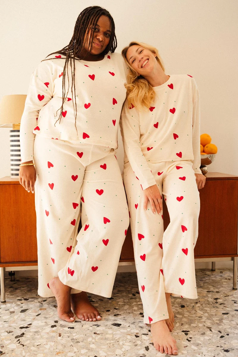 Pyjama Doudou Coton BIO - Petit Coeur