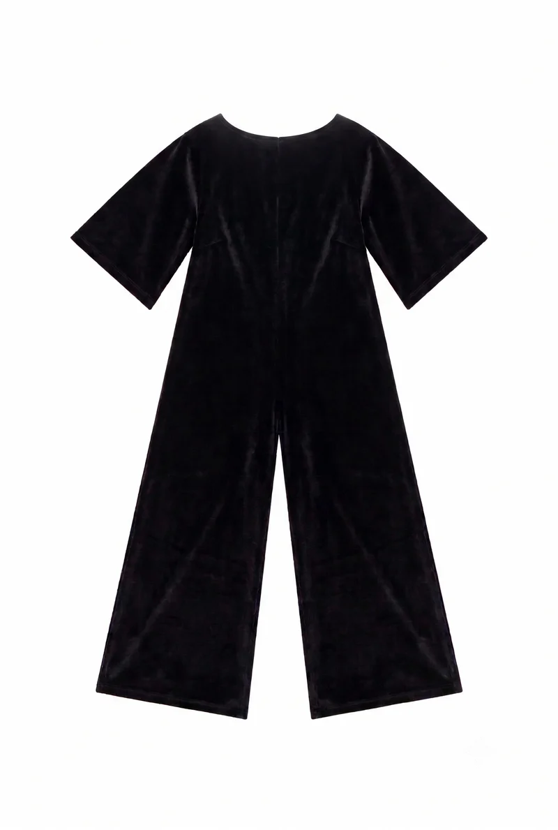 Combinaison Velours - Noir