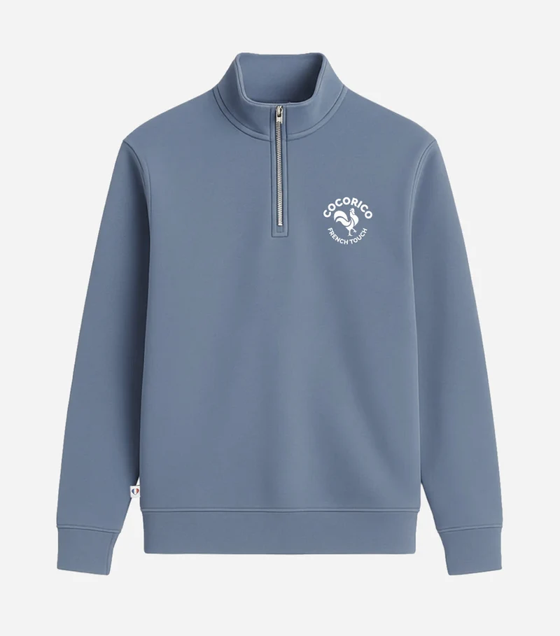 Sweat Camionneur Femme Azur - Coq Français