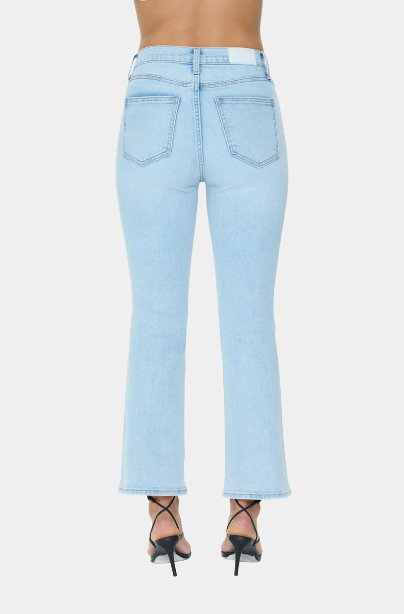 Jeans bootcut court Lennon