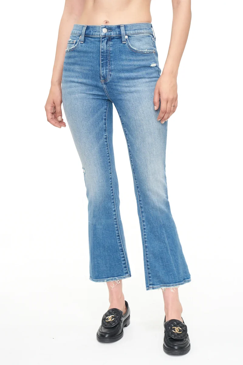 Jeans bootcut court Lennon