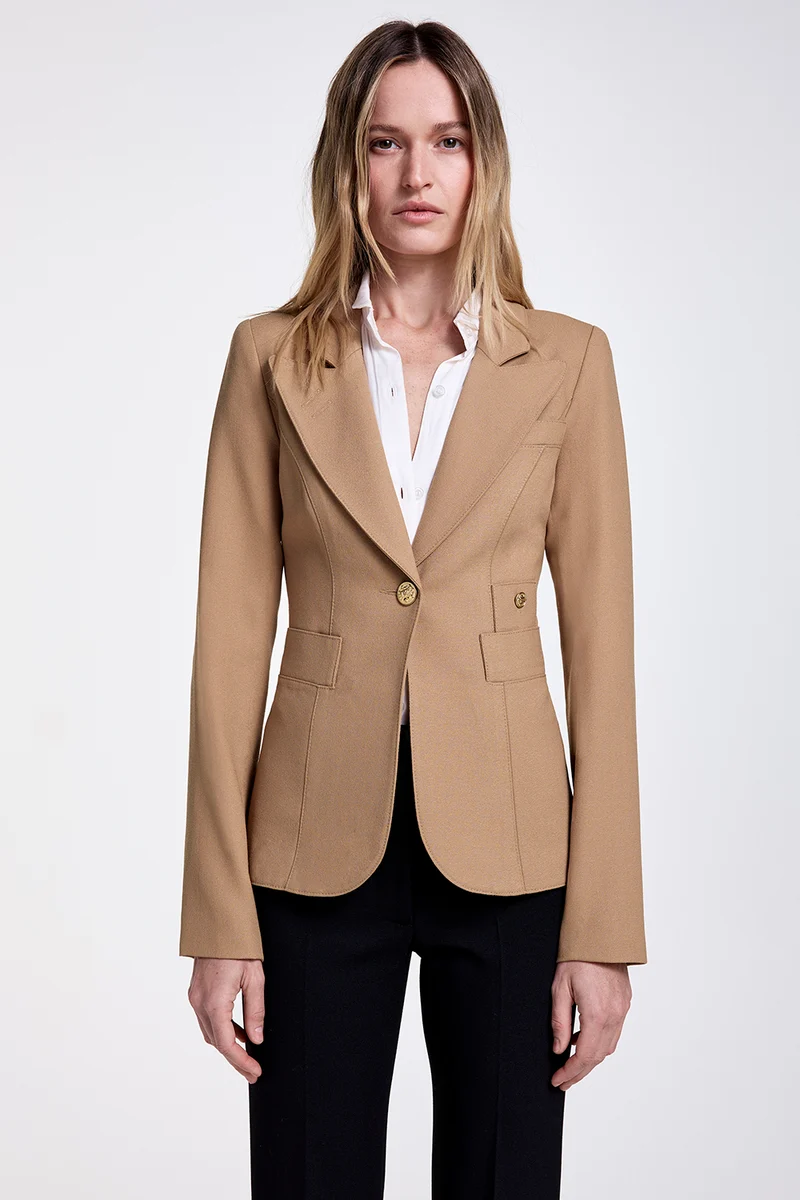 Veston classique en laine ajusté Duchess