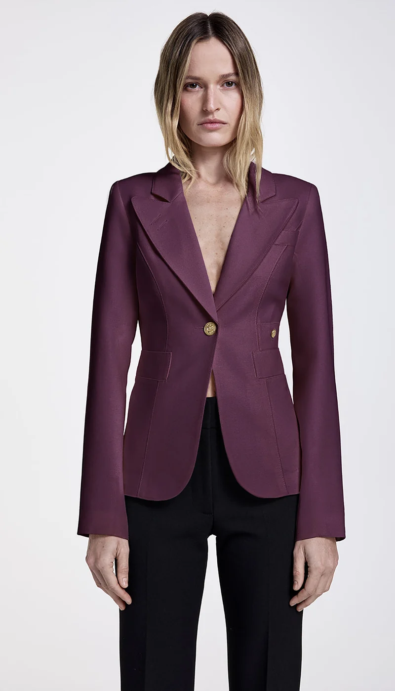 Veston classique en laine ajusté Duchess