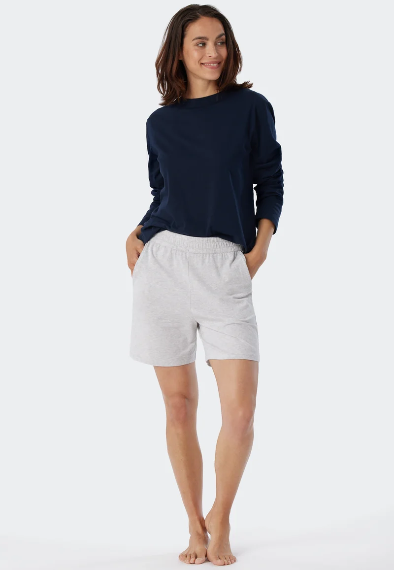 Hose kurz Grau - Mix+Relax