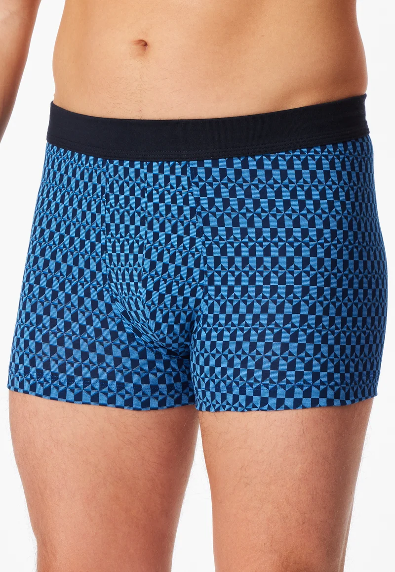 Enge Boxershorts Blau gemustert - 95/5