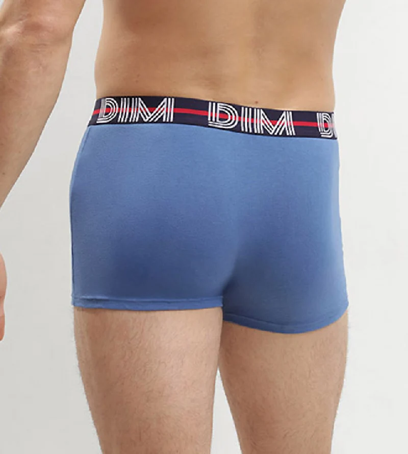 Lot de 3 boxers rouge, bleu nuit et bleu clair - Dim Powerful