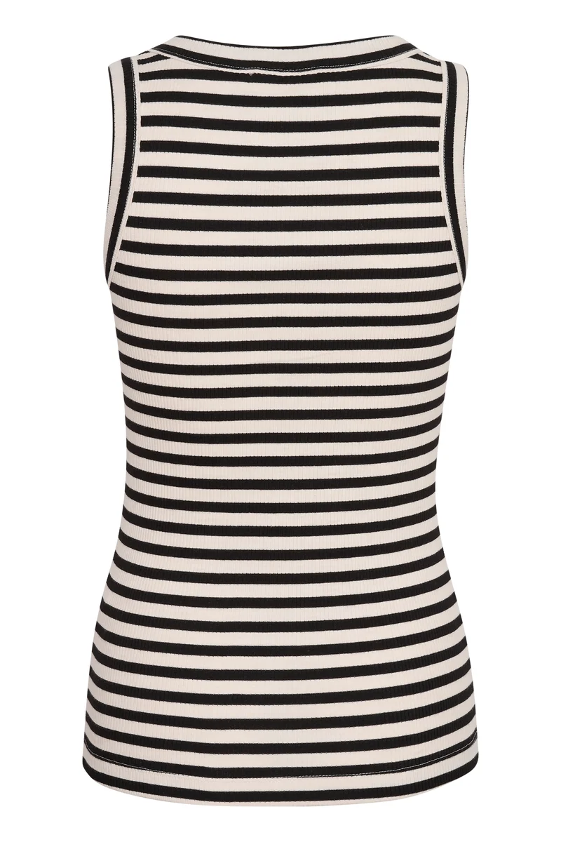 Camisole rayée en coton Dagna