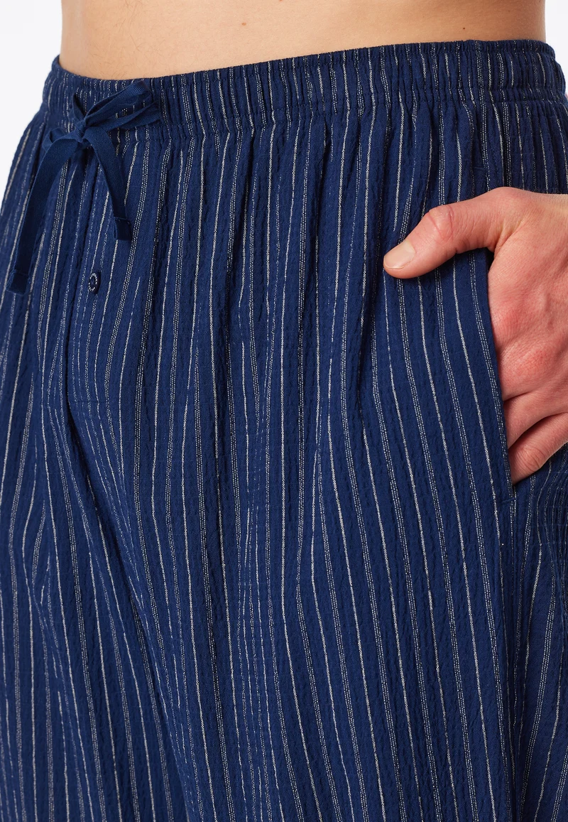 Hose Blau/Weiss gestreift - Mix+Relax