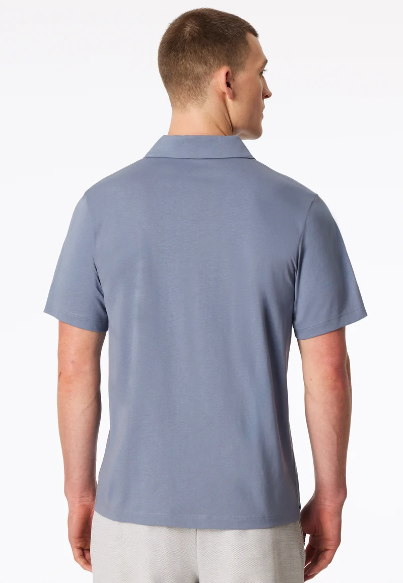 Poloshirt Blau - Mix+Relax