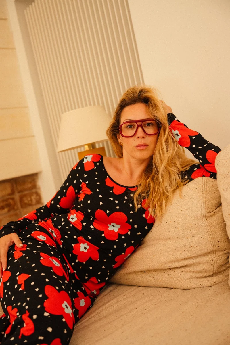 Robe Tube Coton - Atlas Rouge