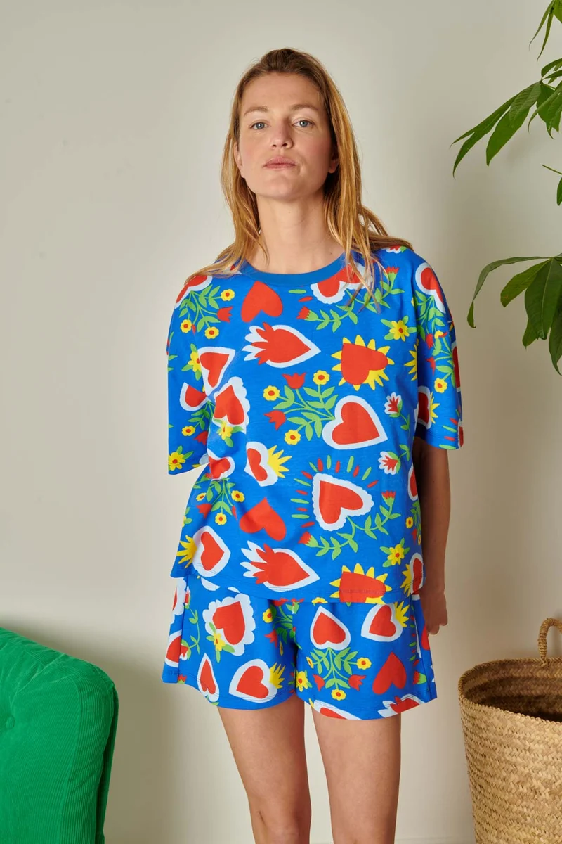 Pyjama Coton BIO - Sacré Coeur