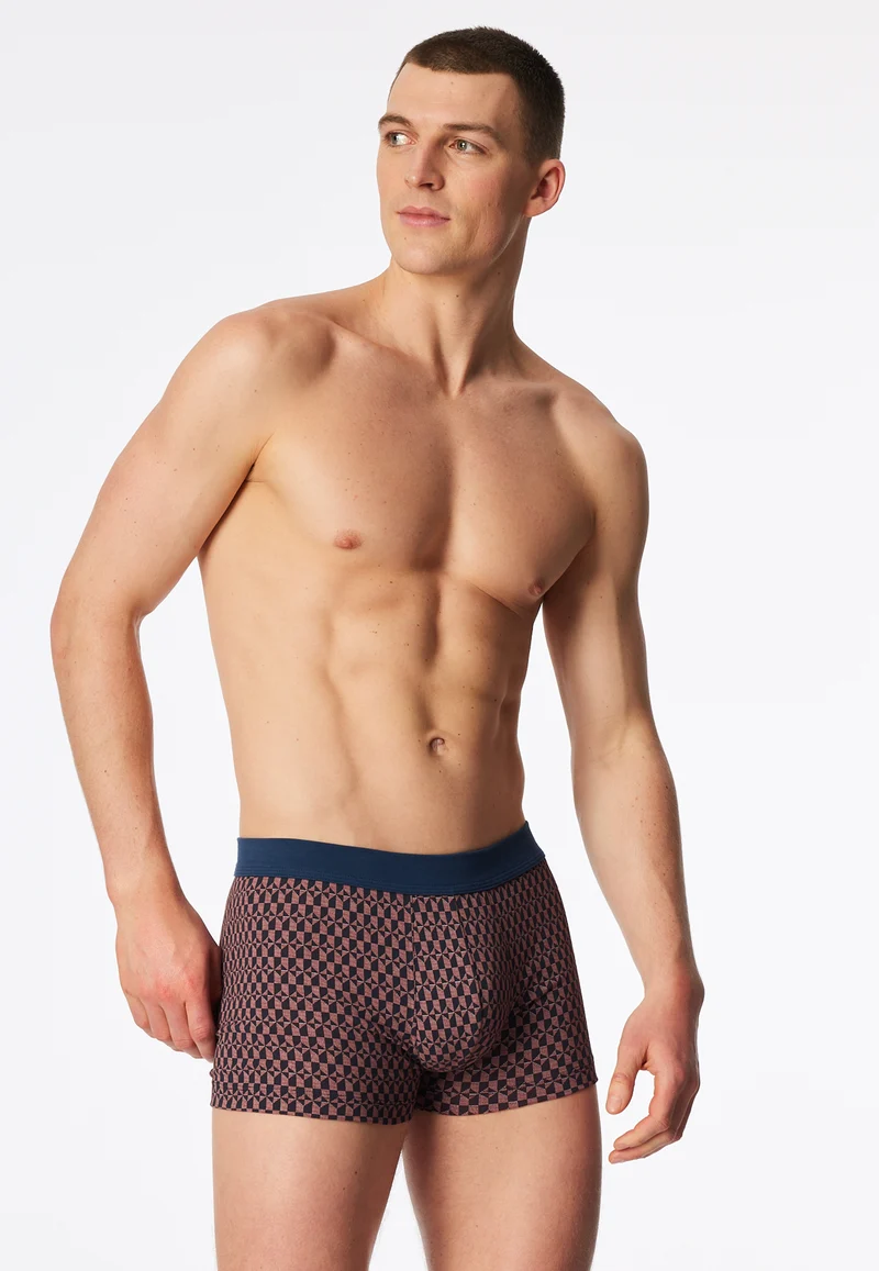 Enge Boxershorts Rot gemustert - 95/5