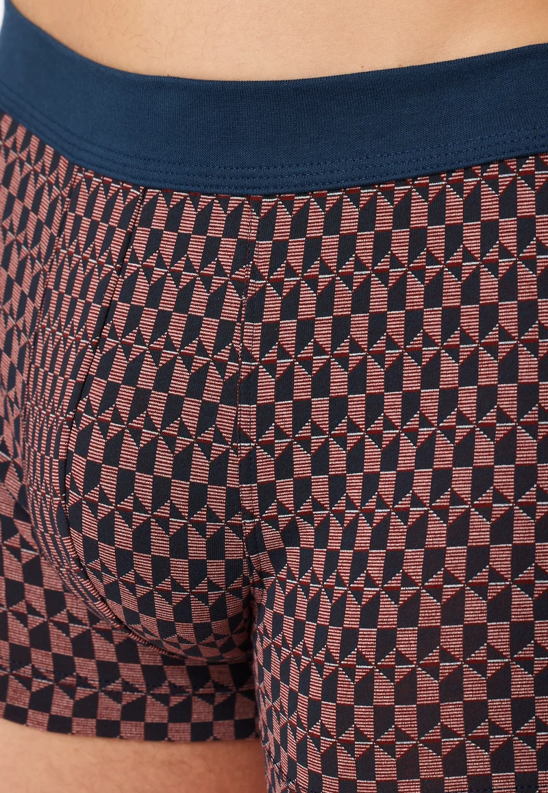 Enge Boxershorts Rot gemustert - 95/5